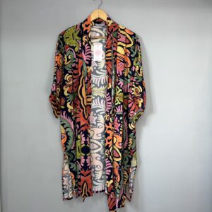 Kimono Jasmim arte abstrata