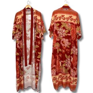 Kimono Lírio encanto do entardecer