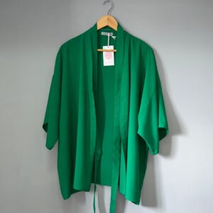 Coleção Colors: Kimono Peônia verde