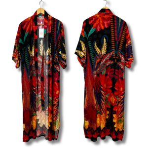 Kimono Lírio beleza tropical