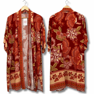 Kimono Jasmim encanto do entardecer