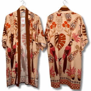 Kimono Jasmim flor de sol