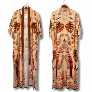Kimono Lírio flor de sol